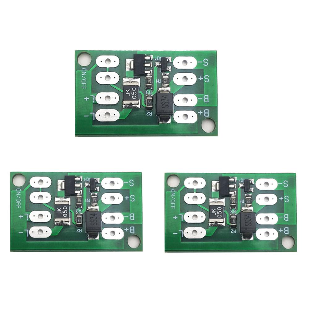 3Pcs Automatic Solar Panel Battery Charger Board Night Light LED Lamp Control Switch Battery Charger Charging Controller Module