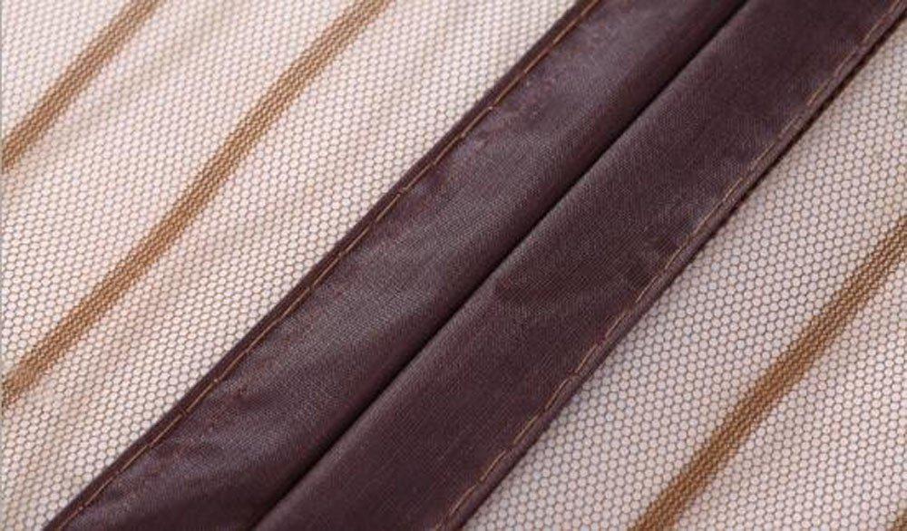 HJ Screen Entrance Room Divider Insect Mosquito for Back and Brown Door, Curtain, Curtain, Retractable, Insulated, Repellent, Repellent, Eco-Friendly,