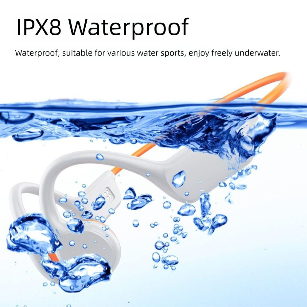 

X7s Bone Conduction Earphone Bluetooth 5.4 Sport Music Headphones Swimming чорний