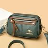High Quality Pu Casual Women Cross Body Compact Messenger Bag Handbag Shoulder Over Bags Fashion Women'S Lightweight Underarm Bag