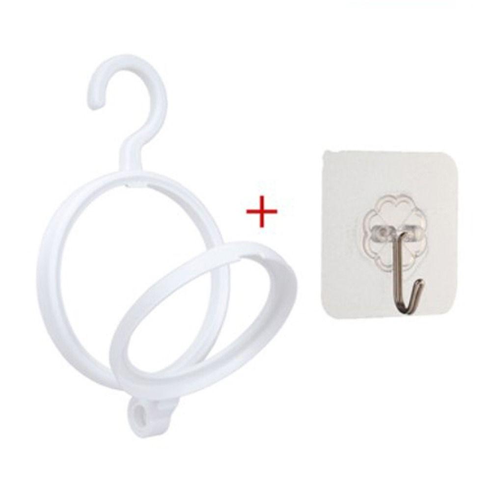 Plastic Hanging Wig Stand White Wigs Drying Stand Wig Hanger Stand for Multiple Wigs