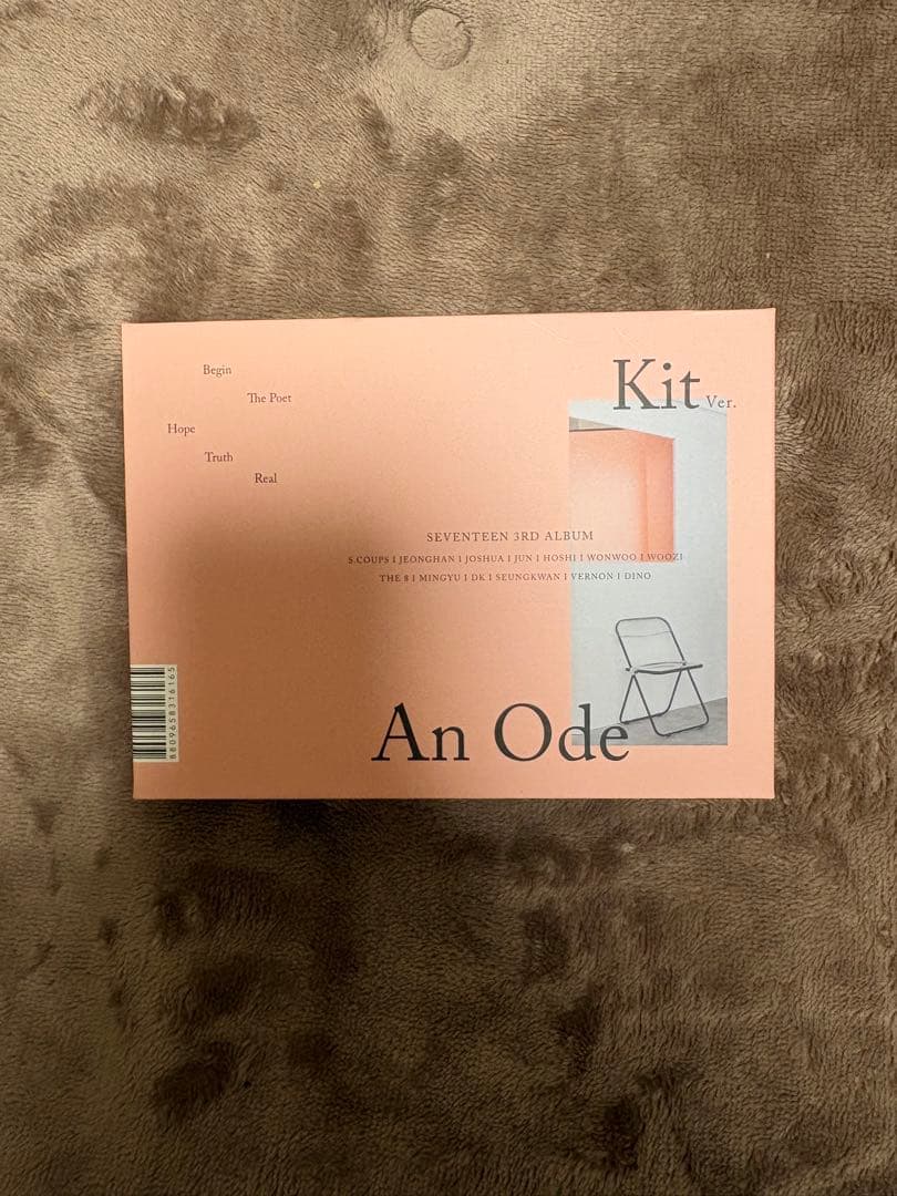 

[USED] SEVENTEEN An Ode album Kit ver.