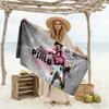 Soccer Player Action Field. Beach Towel High Absorbency & Quick-Dry Comfortable Lightweight Perfect for Traveling Yoga Camping and Swimming