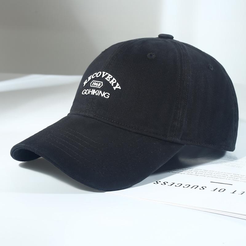 Fashion Hat Women's New Soft Top Baseball Cap Korean Version Trendy Versatile Sunscreen Alphabet Cap