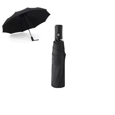 Lightweight and Compact Folding Umbrella with 8 Suitable for Both Sun and for Men and Convenient To Fits In a Bag or and Not Ribs, Black, Rain, Women,