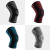 Single Knee Pads!Outdoor Sports Pressurized Silicone Breathable Knee Pads Mountaineering Running Basketball Cycling Knitting Knee Pads