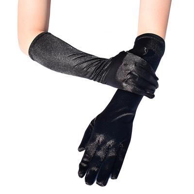 38cm Středně dlouhé Polyamidové Barevné Saténové Ploché Rukavice Kostým na Comic-Con Halloween Taneční Etiketa Večerní Rukavice
