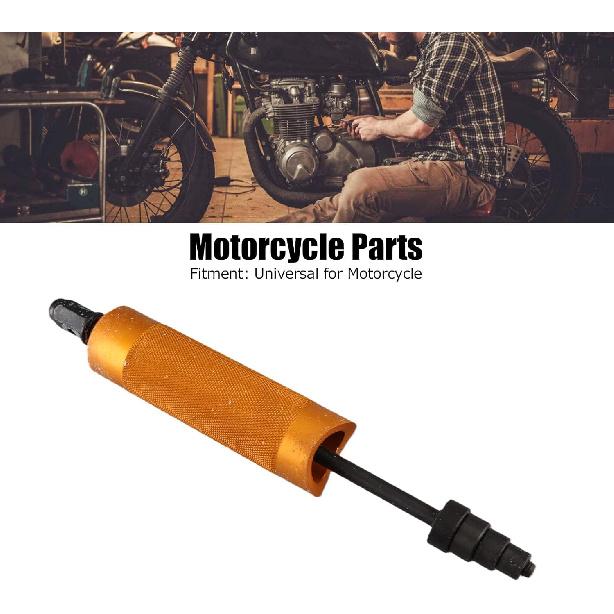 Piston Pin Puller for 12‑24mm/0.47-0.94in Piston Bolts Piston Pin Removal Tool Extrator Aluminum Alloy Orange Black Removal Tool Universal for