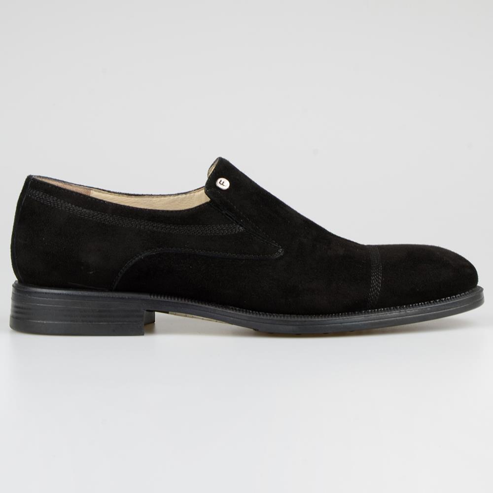 FootCourt- Zapatos de cuero genuino de gamuza negra Zapatos para personas  mayores de mediana edad Antideslizante Los mejores zapatos casuales para  hombres Hecho en Turquía comprar a buen precio — entrega gratuita,
