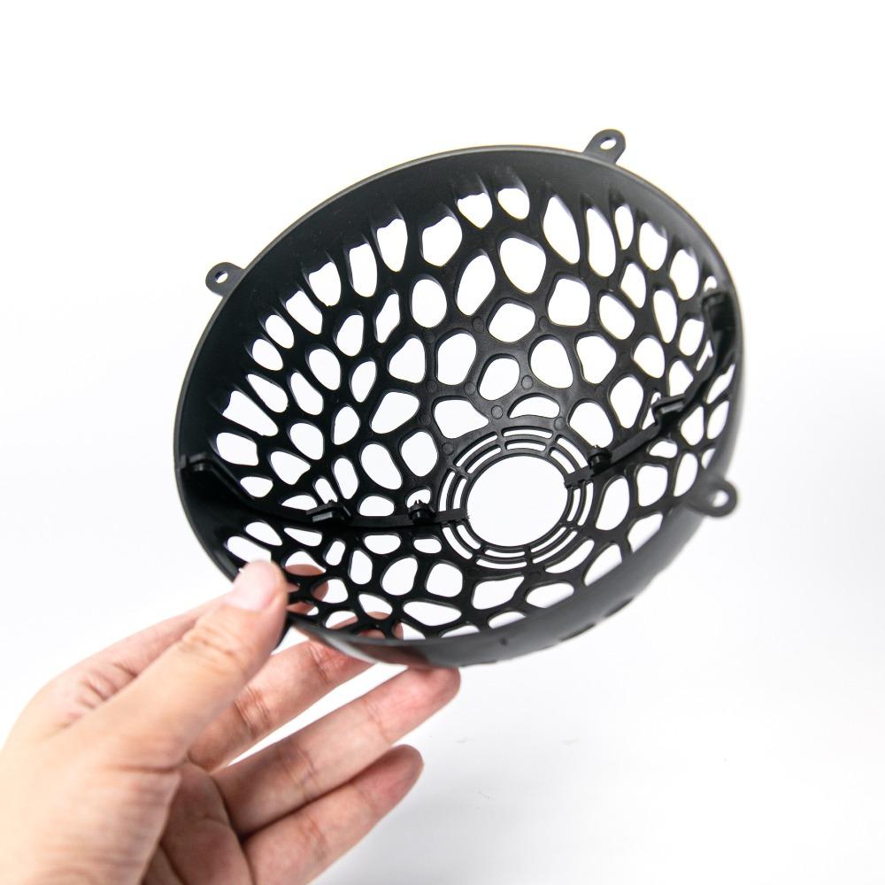 Hollowed Plants Soil Protector Cover Plastic Transparent Planting Cover Replaceable Floral Hole Cover For Fern Phalaenopsis