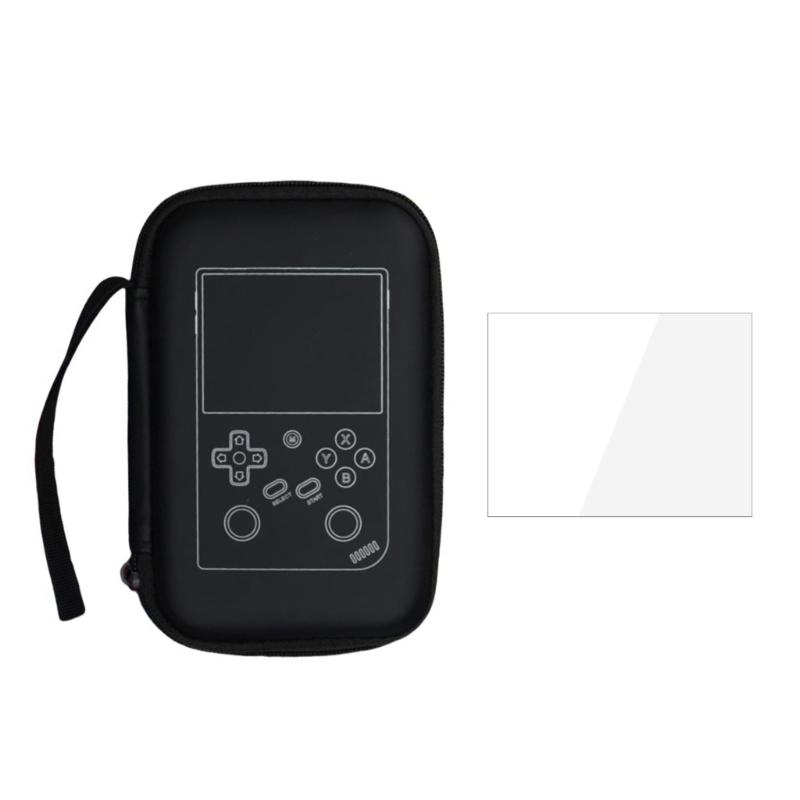

Protective Bag Shockproof Storage Organizers Pouch Large Capacity and Screen Protector Suitable for RG35XX Game Console 1