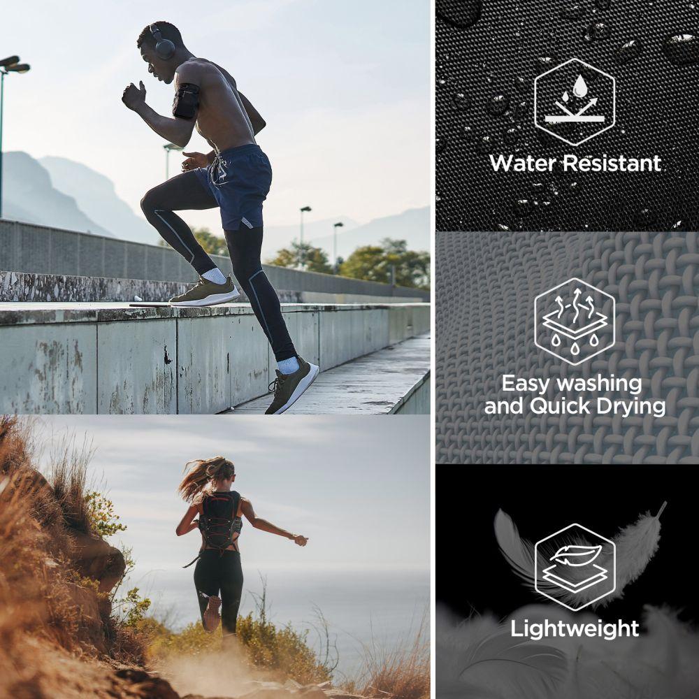 Spigen A702 Dynamic Shield Armband Black