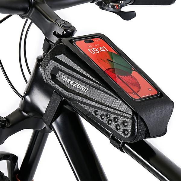 Etui/Uchwyt Rowerowy Takezerotz06 Sakwa Na Ramę Czarny/Black