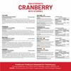 Double Strength Cranberry 20,000mg Added with Vitamin C - 90 Vegan Tablets