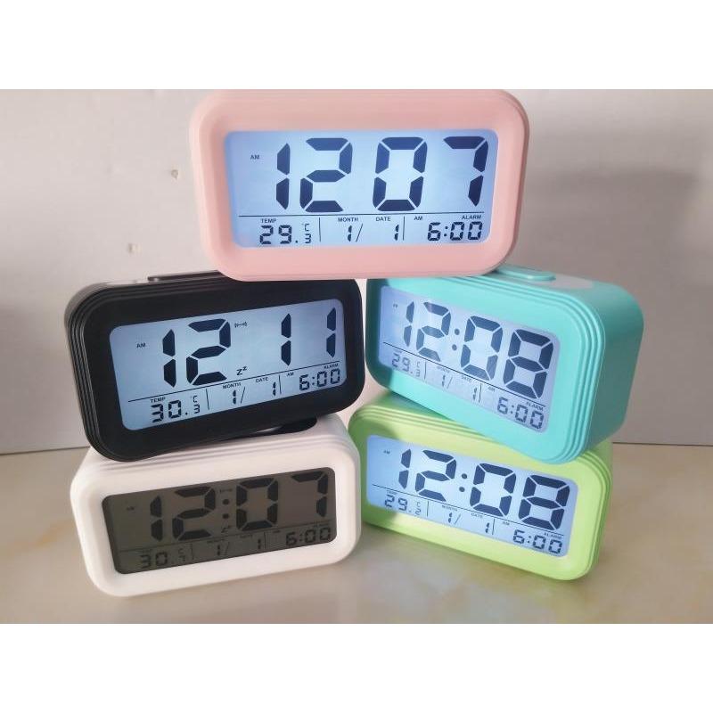 Smart Clock Big Letter Old Man Clock Creative Voice Clock Luminous Clock