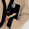 Cute N-Nyan Cat Phone Case For IPhone 16 Pro Max 15 14 Plus 14 13 12 11 17 PC+TPU Cases Back Cover