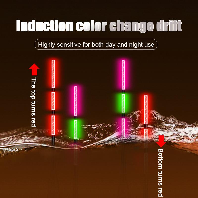 Kousací háček Změna barvy Ryby Unášení Den a Noc Mělká voda Ultra krátké světelné elektronické vysoce citlivé plováky