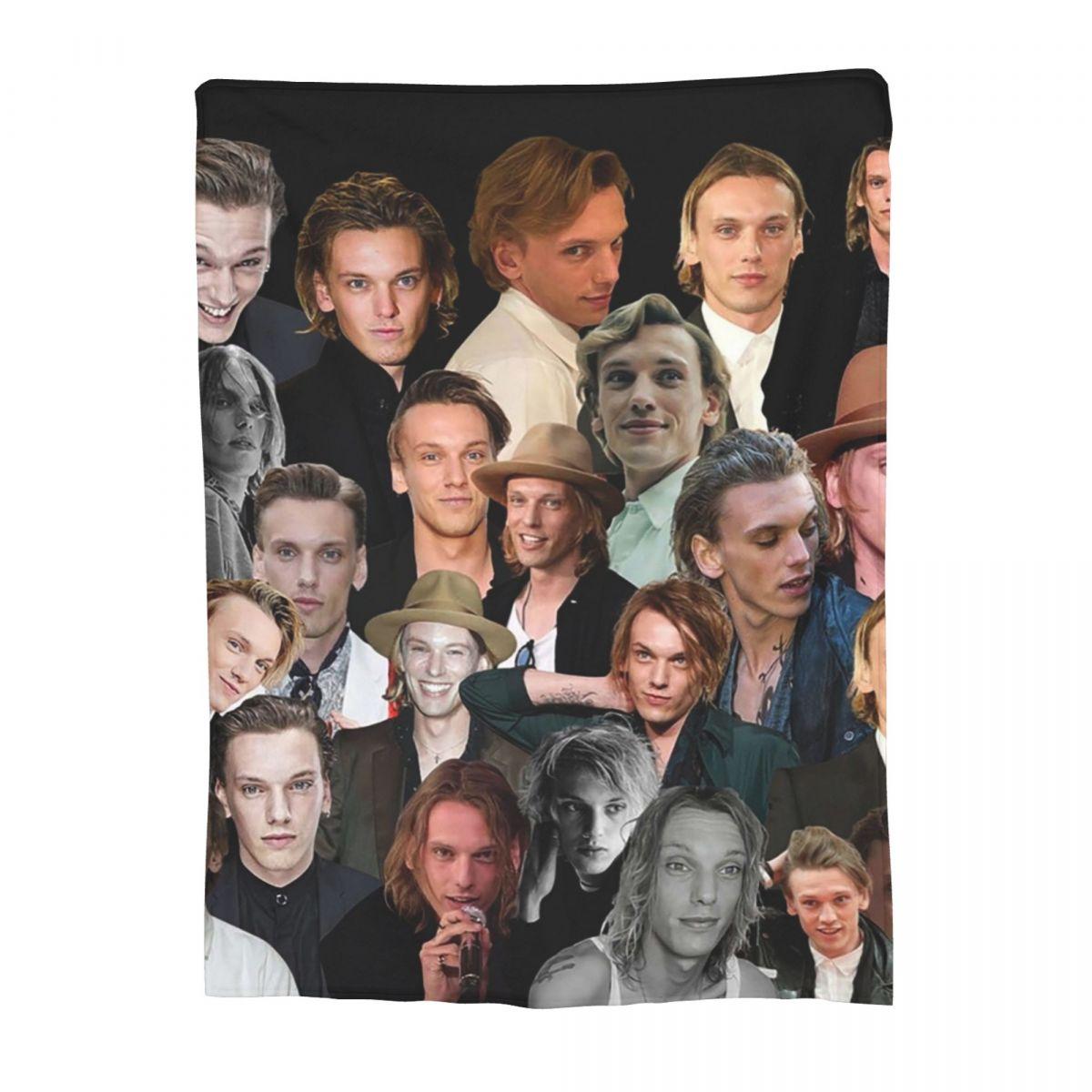 

Jamie Fraser Outlande Blanket Flannel Warm Sofa Throw Blankets For Home Bedroom Office Throws Bedspread Quilt 30x40in