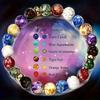 Colorful Bracelet Yoga Balance Energy Beads Beaded Bracelet Necklace