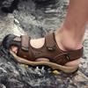 Fashion Shoes Man High Quality New  Shose Summer Comfortable Fashion Summer Leisure Beach Men Leather Sandals Sandals Beach