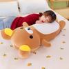 Rilakkuma Lumbar Support Backrest Cushion - Perfect for Sofa, Office Chair & Dorm Room.