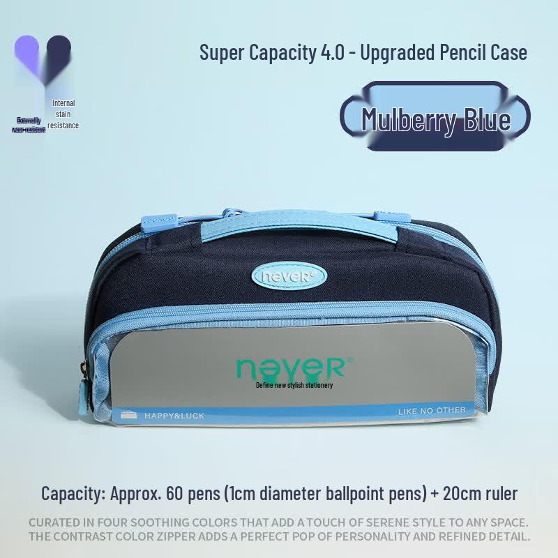Never 4.0 Upgraded Magnetic Large Capacity Pencil Pouch