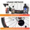 Mountainbike Tubeless-Reifen Dichtmittel Spritze 60ml Fahrradreifen Flüssigkeitsinjektionswerkzeug Cycling MTB Reparaturwerkzeug