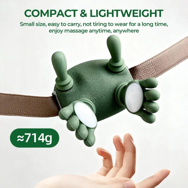 2026 New Bionic Finger Neck Shoulder Massager Wireless Neck Cervical Trapezius 4D Kneading Body Back Hand Massage Shawl Brushless Motor