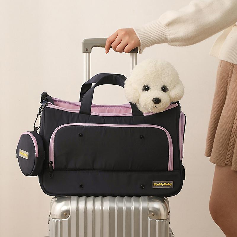 Dog Carrier Bag Large Capacity Handbag Pet Carriers Portable Shoulder Backpack With Breathable Mesh for Small Dog Cat Travel Bag
