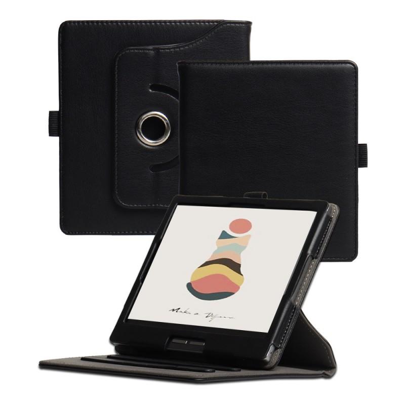 7-inch E-Ink Tablet Case Onyx Boox Leaf 2 3 3C Go Color Full Coverage PU Leather Shell With Stand Function