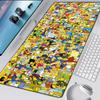 Die Simpsons Cartoon Mauspads Gummi-Matte Laptop XXL Mauspads Notizbuch Gamer Computertisch Gaming Zubehör