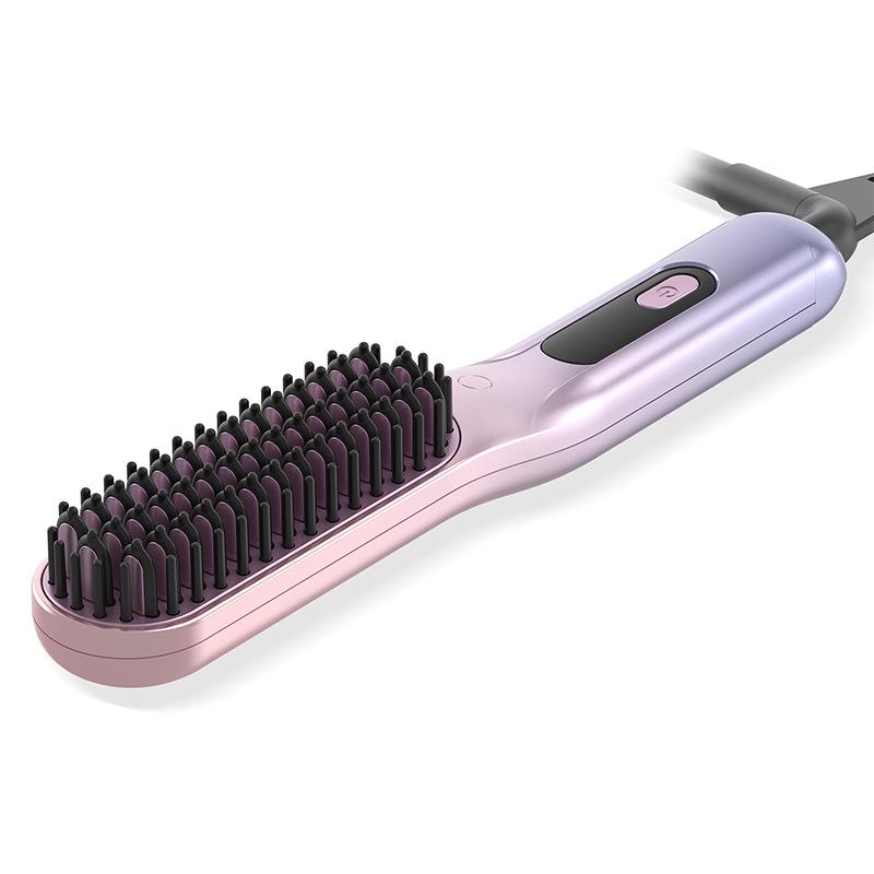 Electric Power Portable Hair Straightener with LCD Screen for Men, Women, and Kids 120-240V