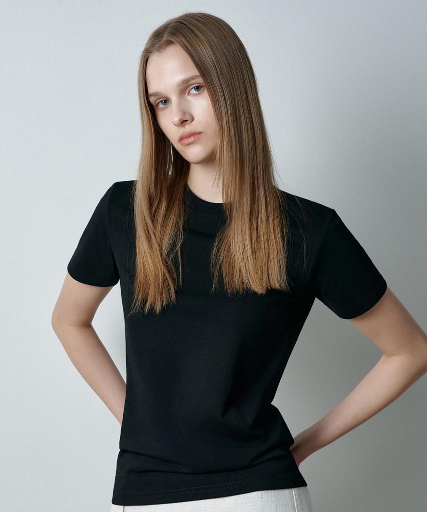 Nuateuseutyudio Women'S Solid Short Sleeve T-Shirt_4Colors