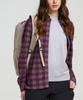 DEUTER Purple Brushed Check Shirt (Women'S)