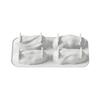 4 Cavity Pistachios Nut Shape Silicone Molds For Baking Perfect Chiffon Cakes And Chocolate Dessert Mousses Soap Making