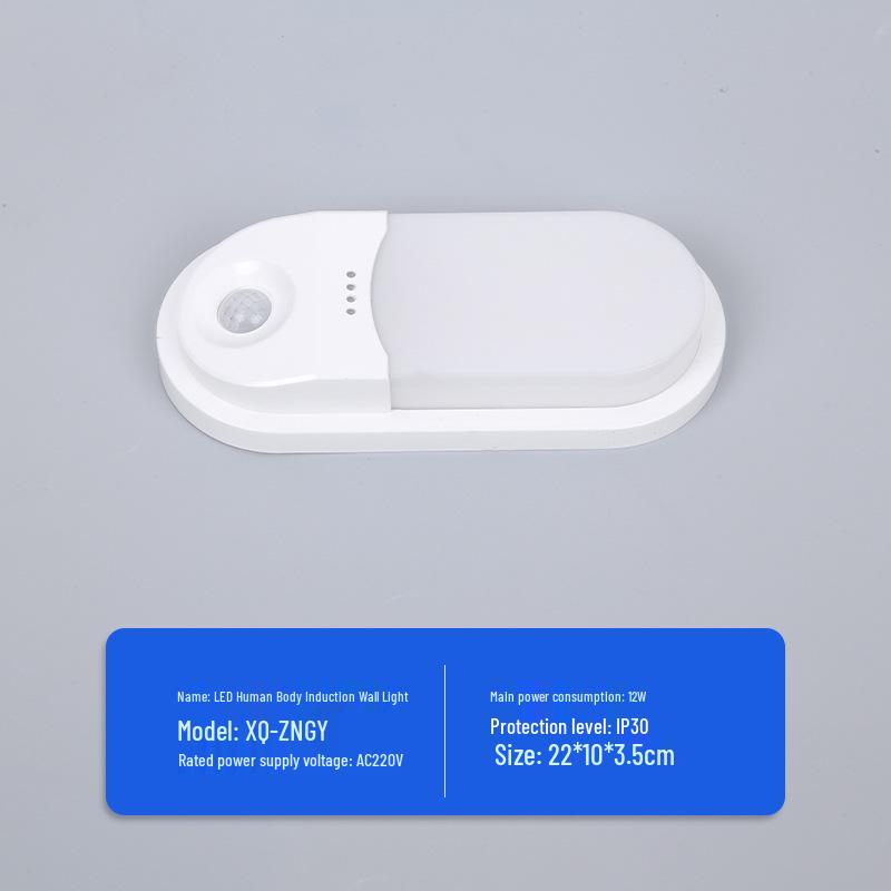 Waterproof LED Motion Sensor Emergency Light for Stairways and Garages