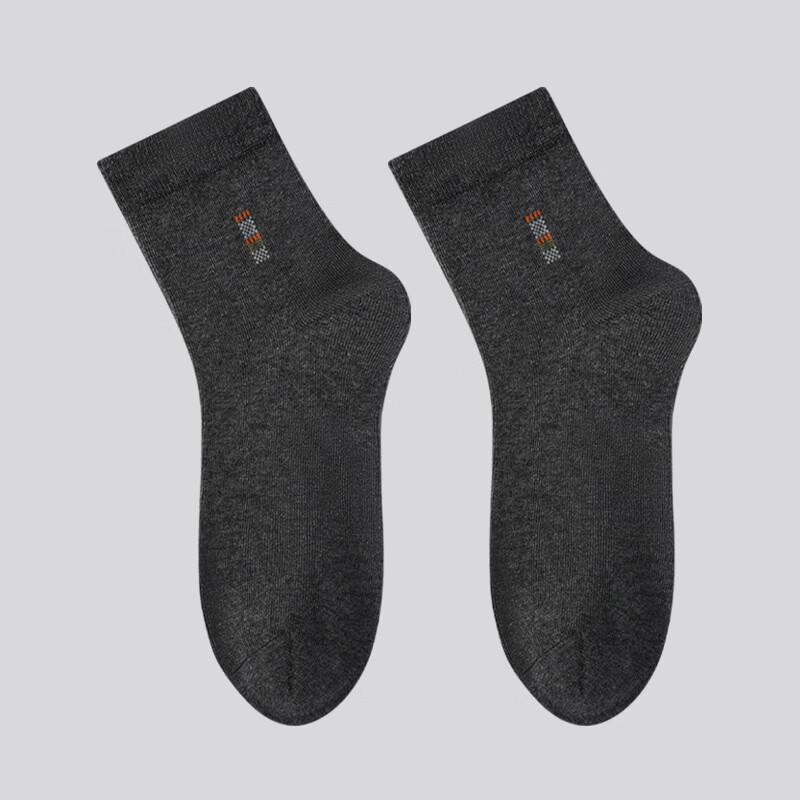 LangSha Men's Anti-Odor Athletic Crew Socks (3-Pair Pack)