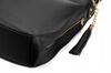 Vera Pelle women's handbag black leather A4 shopper bag shoulder bag