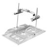 Stainless Steel Battery Holder Tray Adjustable Bracket Clamp Car Battery Terminal Protector for Cars and Trucks