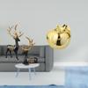 Reindeer Elk Resin Deer Figurine Animal Sculpture Ceramic Statue Decoration for Cabinet Tabletop