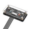 Desktop Computer Switch External Power Switch Power Button+Restart Button PC Case Power Supply Button