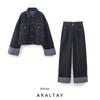Araltay New Arrival Fashion Style Women's Clothing Fashion Denim Jacket Coat Denim 9632255 6045205