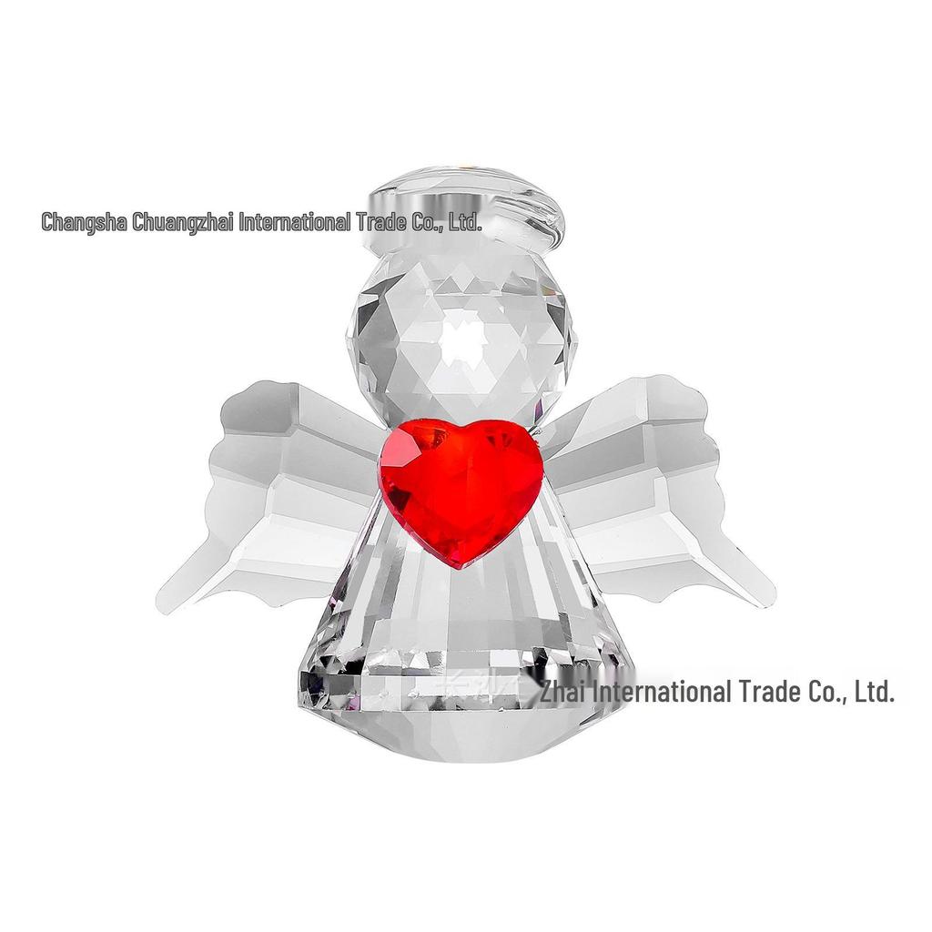 Crystal Angel Ornament - Creative Gift for Birthdays and Weddings