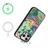 Jungle Art Illustration Snake Cats Sloth For Magsafe Phone Case For IPhone 16 15 11 12 13 14 17 Pro Max Plus Magnetic Wireless