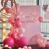 Elegant 18th Birthday Butterfly Balloon Decoration & Backdrop for Girls