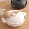 Nakagawa Masashichi Shoten Kamoshika Tool Shop Earthenware Pot, Regular, Black [HD3140]