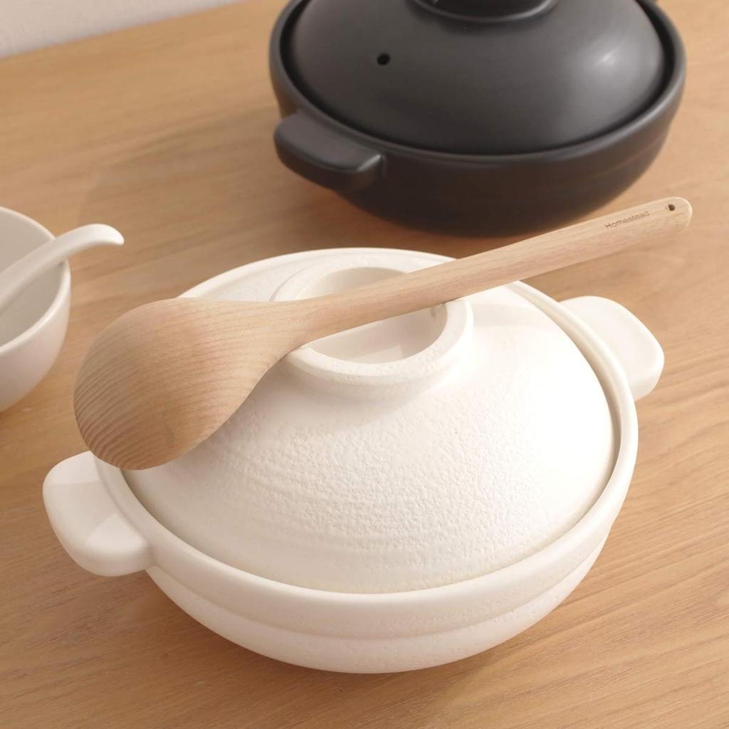 Nakagawa Masashichi Shoten Kamoshika Tool Shop Earthenware Pot, Regular, Black [HD3140]