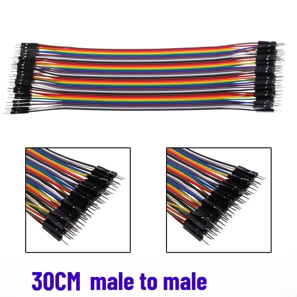 40Pin Dupont Line 10/20/30CM Male to Male , Male to Female , Female to Female Jumper Wire Dupont Cable for Arduino DIY KIT