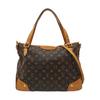 [Pre-Owned] Estrela Medium Brown Coated Canvas Monogram Crossbody Handbag Shoulder Bag - Fair #ARZASX