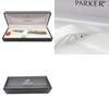 Used PARKER Ballpoint pen SONNET FRANCE P.III metal Silver gold Rotary type